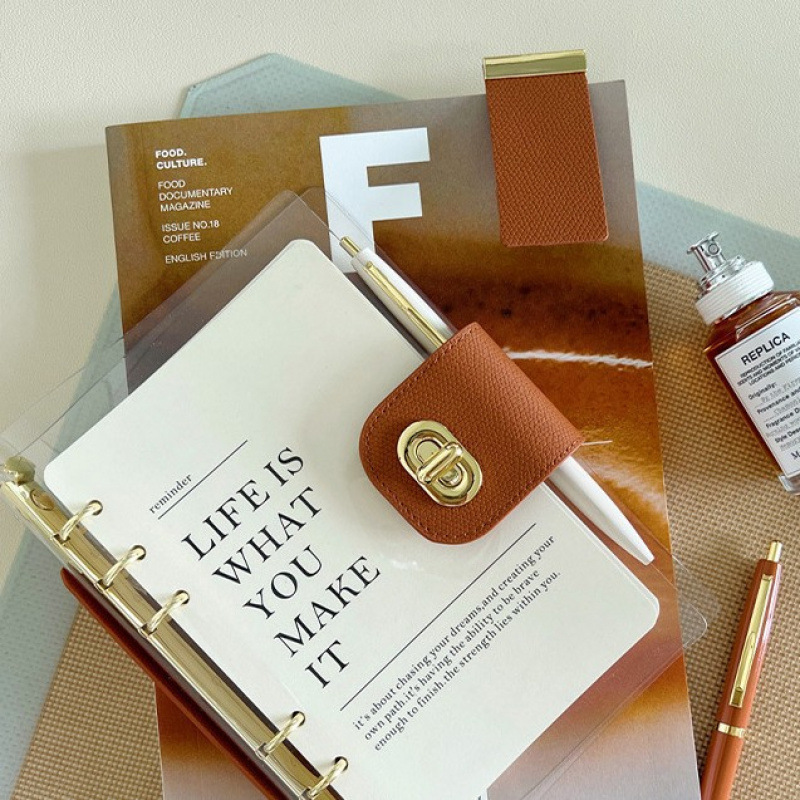 Cuaderno transparente cuaderno de trabajo de negocios cuaderno de ahorro cuaderno de cuentas de mano cuaderno de diario