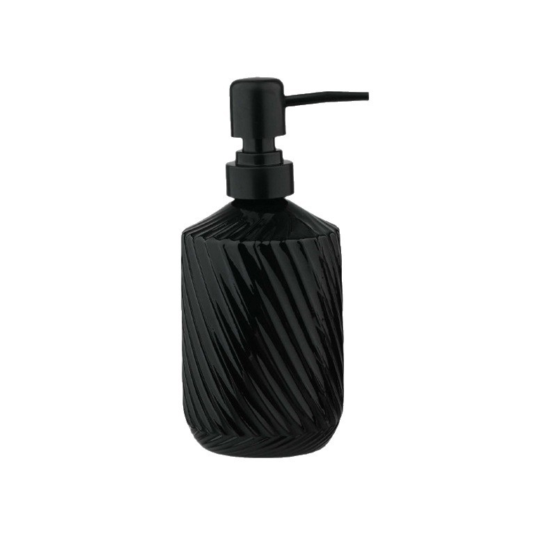 Dispensador de Loción y Jabón Líquido de Vidrio Esmerilado para Hotel y Hogar image 6