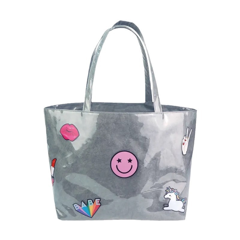 fashionable linen bag PVC