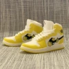 Yellow Rose (a pair of nude shoes)