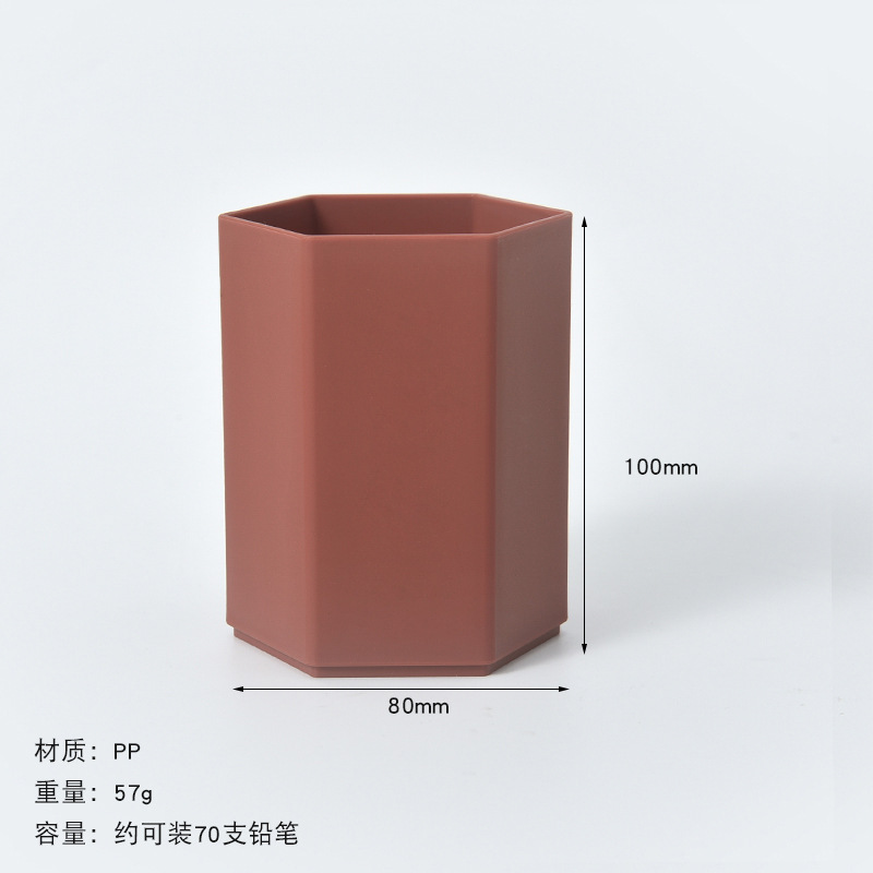[두꺼운 낙하 방지 및 내마모성] 브릭 레드 - 1개