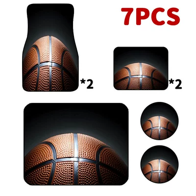 7-Piece Set, Car-Specific Cup Mats | Universal Foot Pad - j7-disneybackstage-t