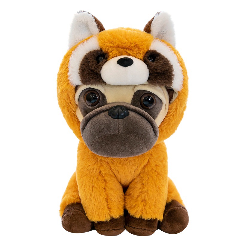 Lindo perro de dibujos animados Shabi oso de peluche de juguete transformación perro personalidad muñeca mono Regalo de Cumpleaños calmante compañero