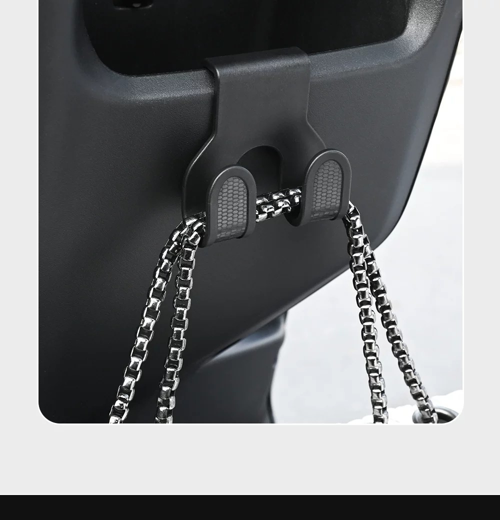 Electric Vehicle/Motorcycle Front-Mounted Storage Hook for Delivery and Grocery Shopping, New Universal Multi-Functional No-Drill Hook, Thickened and Super Heavy-Duty