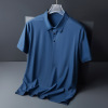 Silk elite polo, short sleeve T-shirt, summer clothing