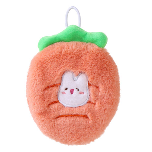 Cute plush hand warmer for female students, portable mini hand warmer egg with replacement core, hand-held self-heating baby warmer