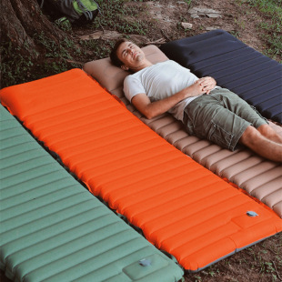 Thickened Outdoor Foldable Portable Tent Nap Mat Floor Mat Moisture-Proof Mat Single and Double Egg Nest Mat Inflatable Mat