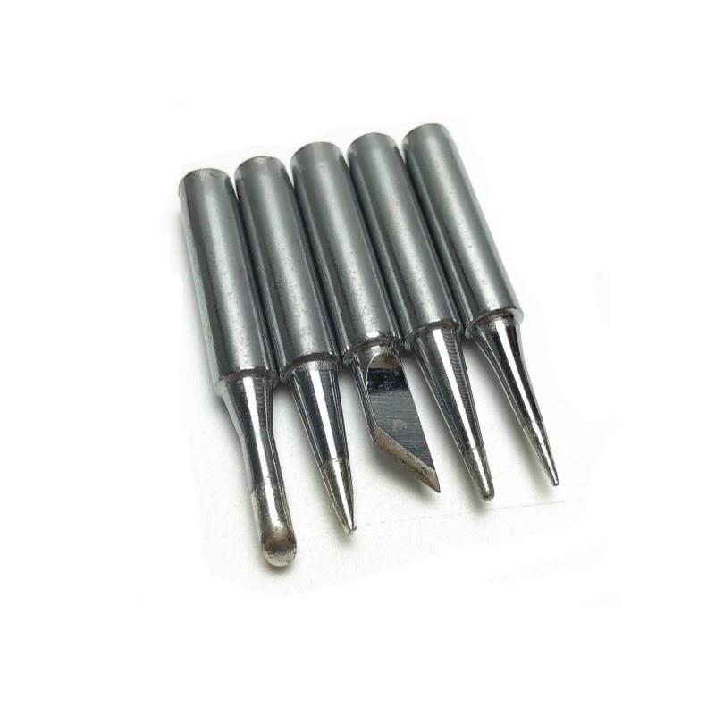 Transfronterizo 10 Unid termostato eléctrico de soldadura de hierro traje de soldadura térmica interna herramienta de soldadura de la pluma Europea y Americana Estándar de colofonia Alambre de estaño Gris