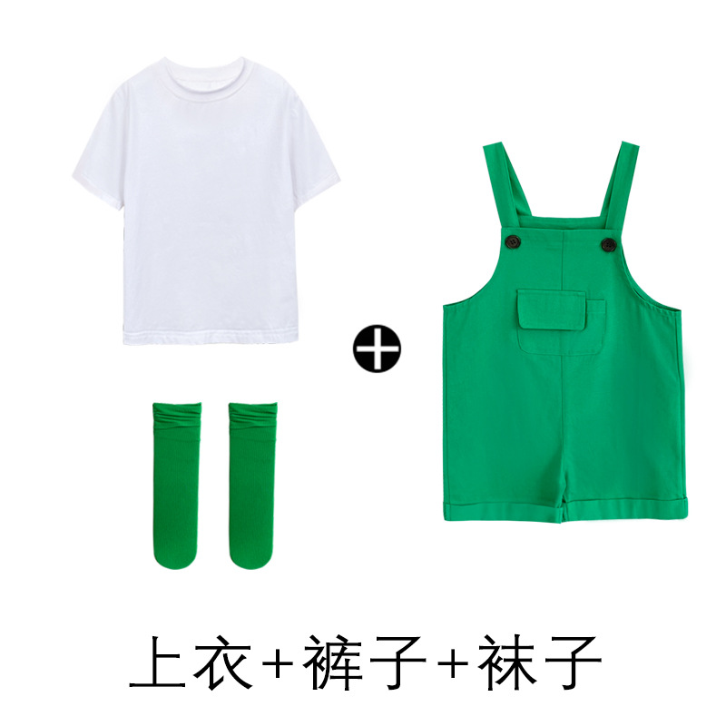 Niños DE LOS NIÑOS pantalones cortos color caramelo traje verano Escuela Primaria kindergarten coro danza reloj