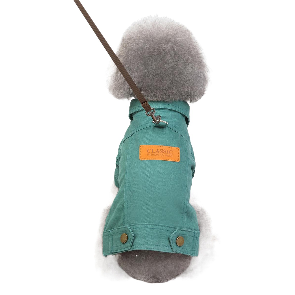 Ropa para mascotas ropa para perros Otoño e Invierno nuevo perro de peluche ropa para mascotas traje de mezclilla 19 color ropa de mezclilla