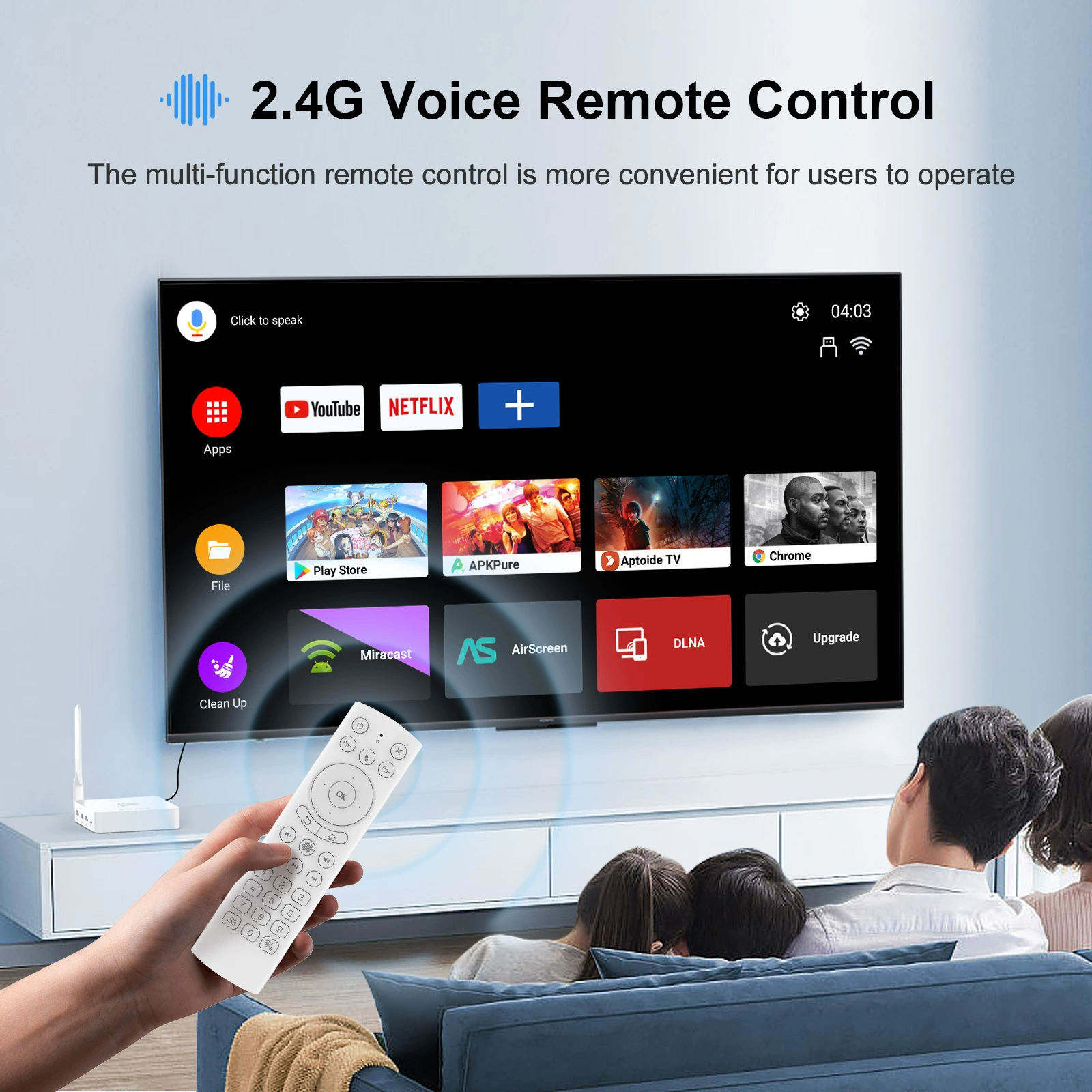 S928X Android 11 TV box 5 core 4T computing power WiFi6 Bluetooth 5.4 network player 4K player