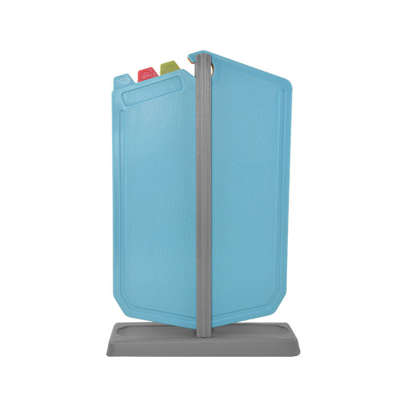 Fábrica de suministro directo de tres piezas con asiento para alimentos cocinados crudos separados de grado alimenticio PP placa de clasificación de plástico para niños tablero de corte de alimentos suplementarios