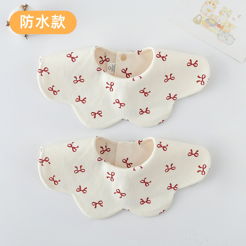 【방수 면 양면】 빨간 리본