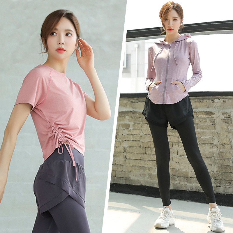 Fashionable quick dry spring yoga clothing for gym