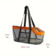 Cats and Dogs Pet Summer Satchel Dog Breathable Mesh Shoulder Bag Outdoor Portable Dog Bag Outdoor Folding Dog Bag