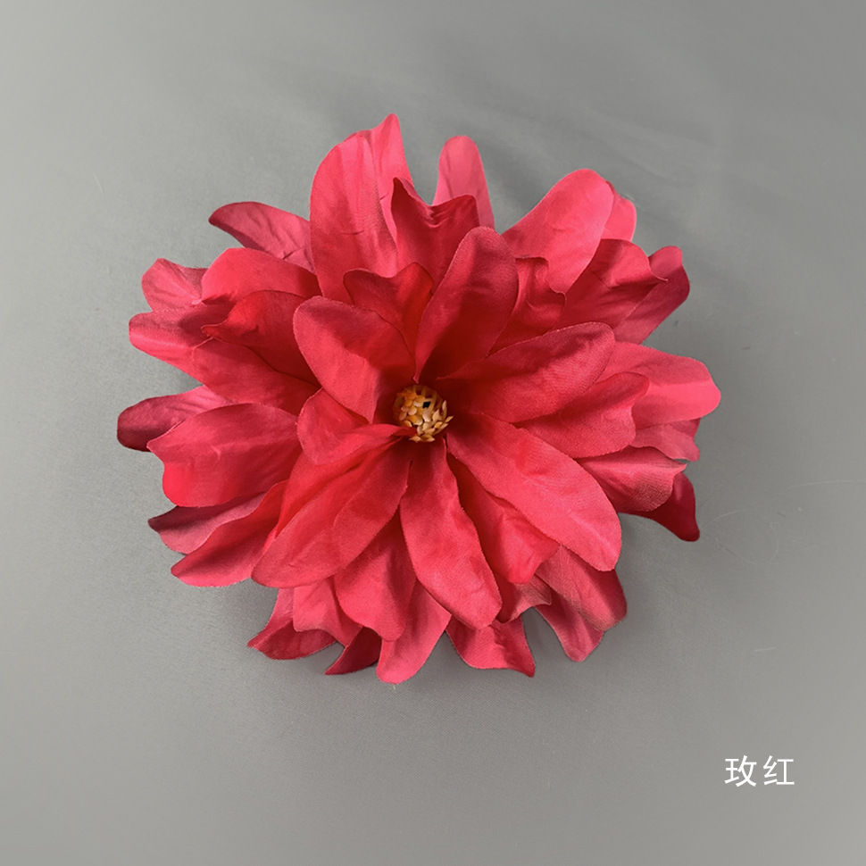 Simulación de flores de orquídea 14cm diámetro de orquídea violeta material de lámpara de flores DIY flor de pared flor de flores falsas flores