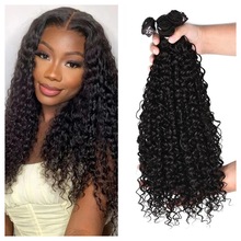 ���uͨ���Q��Ȼ����С�����w�l��Jerry curly hair bundles 6����