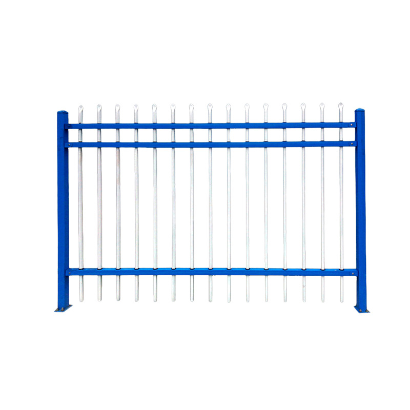 锌钢护栏实体厂家批发道路护栏网铁艺围栏厂区围墙防攀爬铁丝网