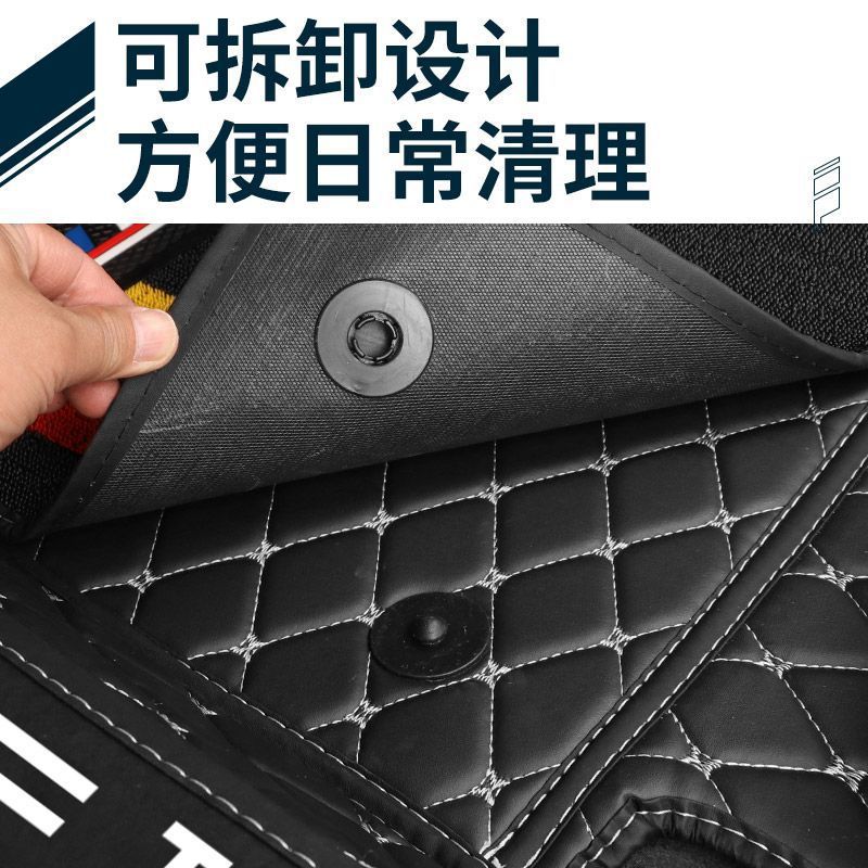 适用卡罗拉花冠威驰雷凌亚洲龙凯美瑞RAV4威兰达全包门槛汽车脚垫