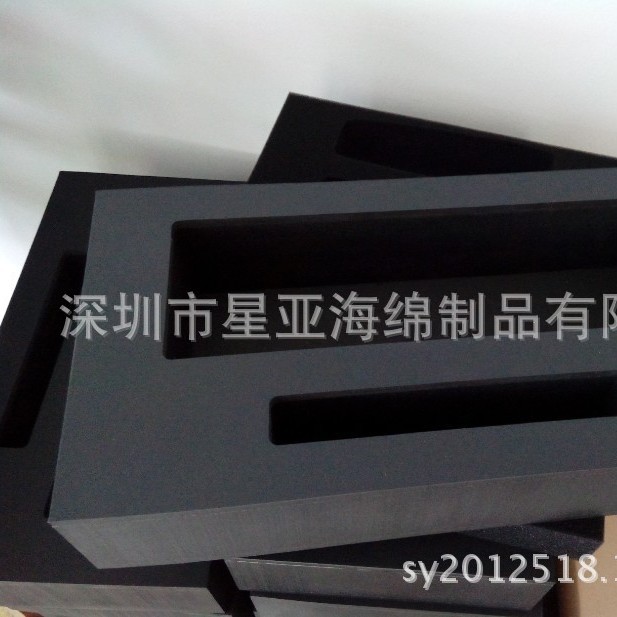 海绵冲压贴合模压海绵成型EVA复合泡棉工具箱内衬雕刻 一体成型