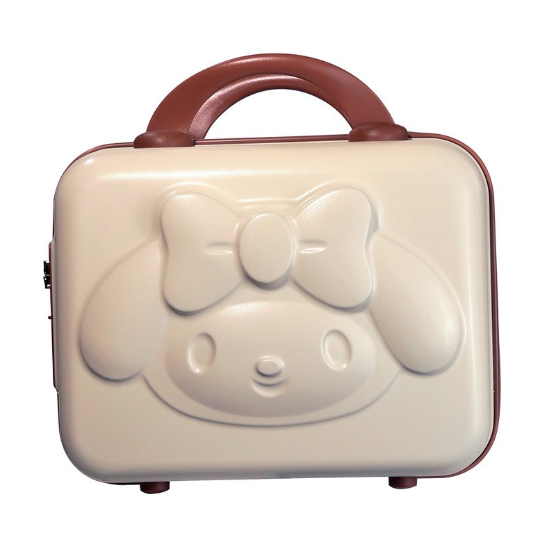 14 pulgadas maleta de maquillaje regalo de boda mini maleta de dibujos animados maleta de regalo impermeable