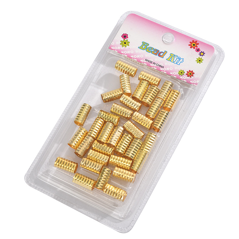 Nuevo color transfronterizo en caja rectangular patrón hueco sucio trenza pelo hebilla plateado color metal joyería accesorios para el cabello al por mayor