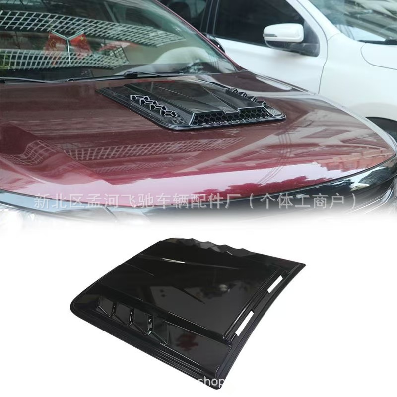 Car Modified Hood Vent Hood Decoration Universal Fake Air Vent Sticker Hood Decoration Air Vent