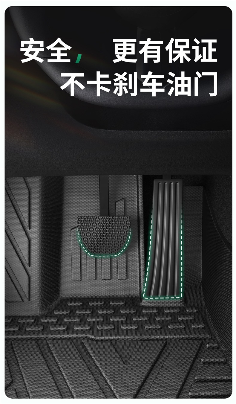 Che Li You TPE car floor mats, full coverage, car mats, floor mats, interior mats, custom-made for specific cars, all-inclusive