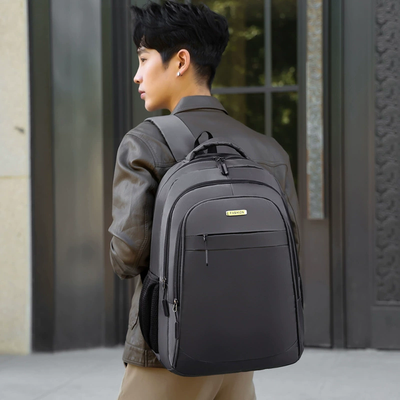 Capacious backpack, laptop for traveling, business version