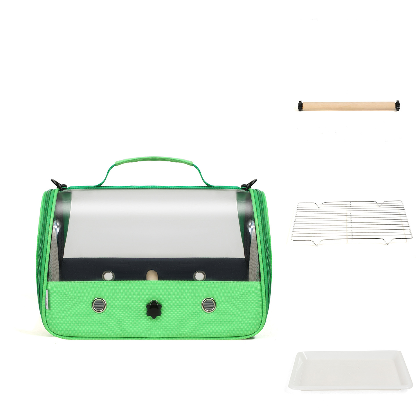 Bolsa Portátil para Loros y Aves Transparente para Viajes y Salidas image 7