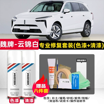 Avtomobil boya qələmləri, paint, car paint in pine green - weipai-lanshan-cloud-brocade-white-original-factory-self-applying-car-paint-kit-4s
