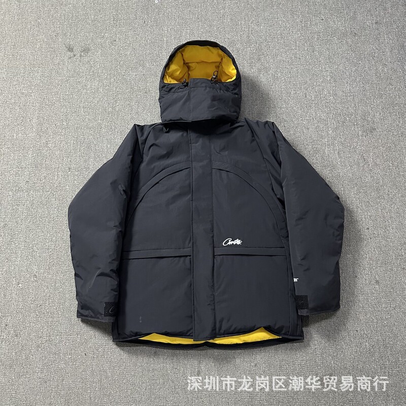 跨境 Cort 恶魔岛男女加厚潮牌连帽宽松情侣保暖棉服棉衣外套冬季|undefined