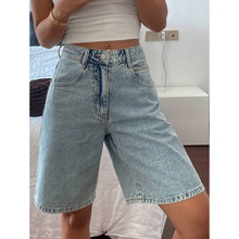 K 69344 Plus Size Denim Shorts ����ţ�ж̿�羳����ͨ��