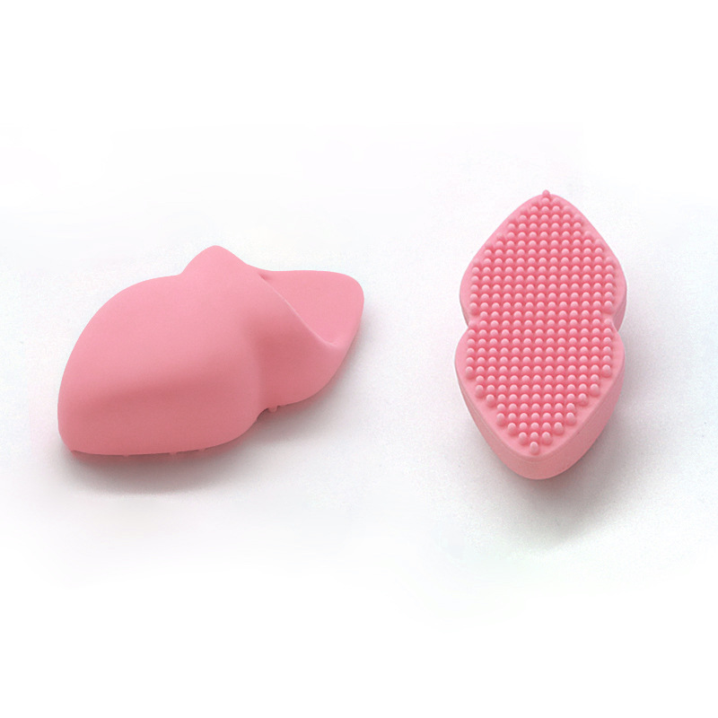 Nuevo cepillo de lavado facial de silicona en forma de manguito de dedos de labios cepillo de limpieza facial manual herramienta de limpieza facial cepillo de champú para bebés image 7