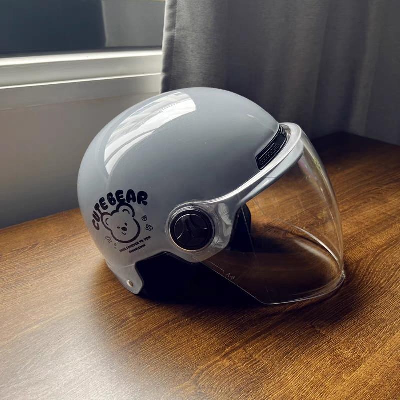 Newly certified electric bike helmet for men and women, motorcycle electric vehicle safety helmet, summer sun protection half helmet