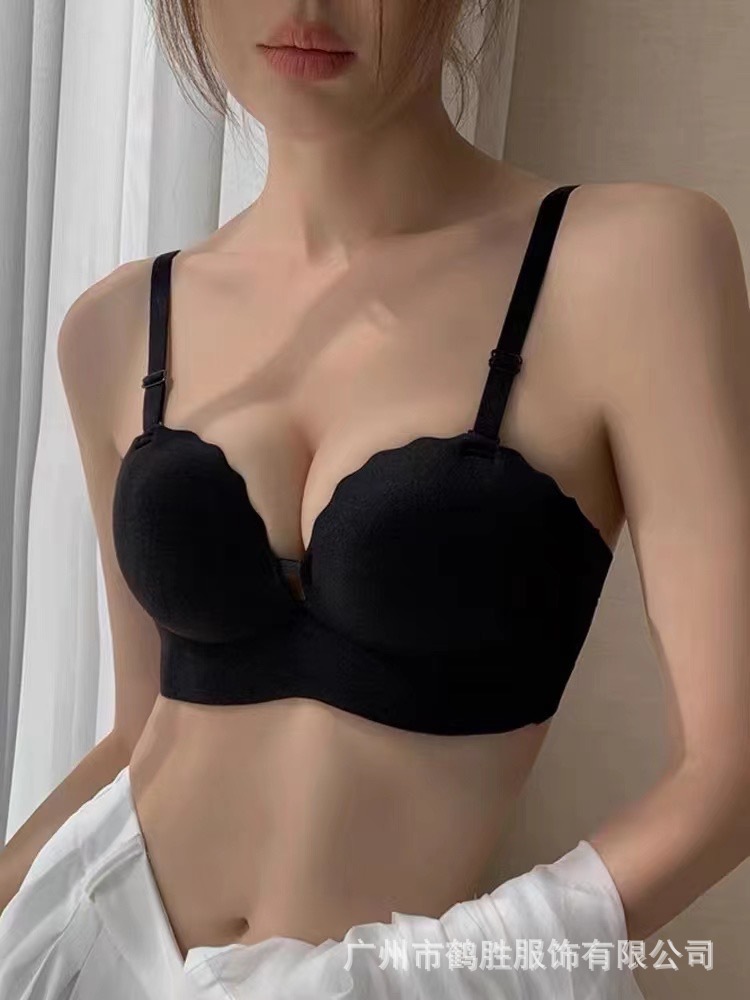 Venta directa de fábrica comercio electrónico transfronterizo Sudeste de Asia Vietnam Tailandia damas sin costuras sujetador de recogida lateral cómodo