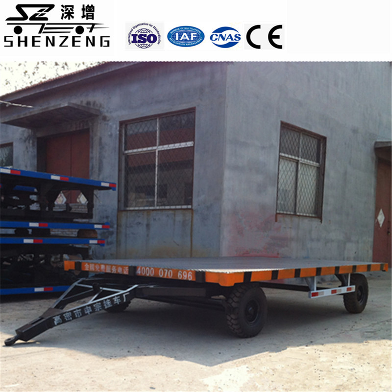 1-50吨平板拖车 双头牵引拖车 场内转运挂车 大板车