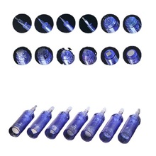 A6/A1电动微针头 韩式半永久卡口一体机针头 长蓝短蓝微针针头