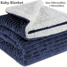 Y 32835 Thick Flannel Fleece Blanket ˫��ë̺ �羳����