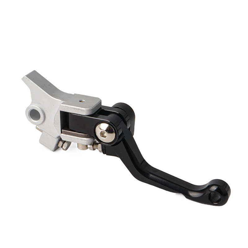 Off-Road Motorcycle Accessories Ktm Silver-White Front Disc Brake Pump with Folding Handle Hydraulic Brake Pump