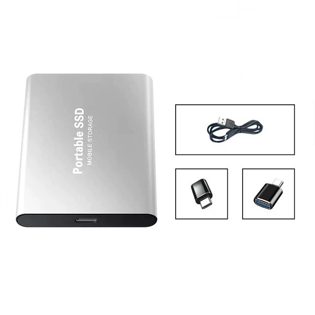 Эксклюзивное предложение cross-border: SSD мобильный накопитель с быстрым признаком передачи, расширение до 2ТБ/ 1ТБ портативный твердотельный накопитель