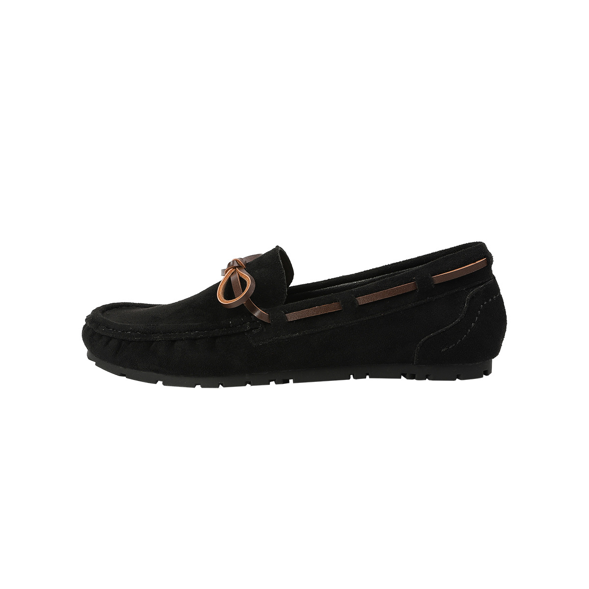 Mocasines para mujer Primavera y otoño 2023 nuevos zapatos de suela blanda con arco para mujer zapatos planos slip-on para mujer de talla grande 41-43
