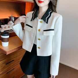 小香风短外套秋冬季2025新款女装设计感上衣法式名媛高级感显瘦上