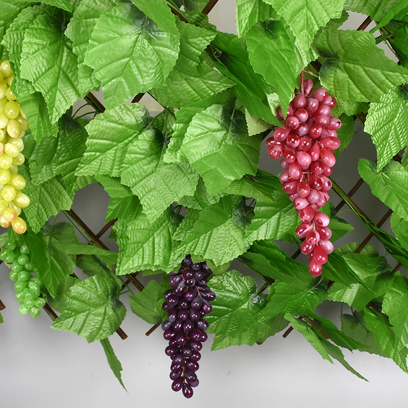 仿真綠蘿樹葉子假花藤條藤蔓室內吊頂裝飾水管道塑料綠植纏繞遮擋