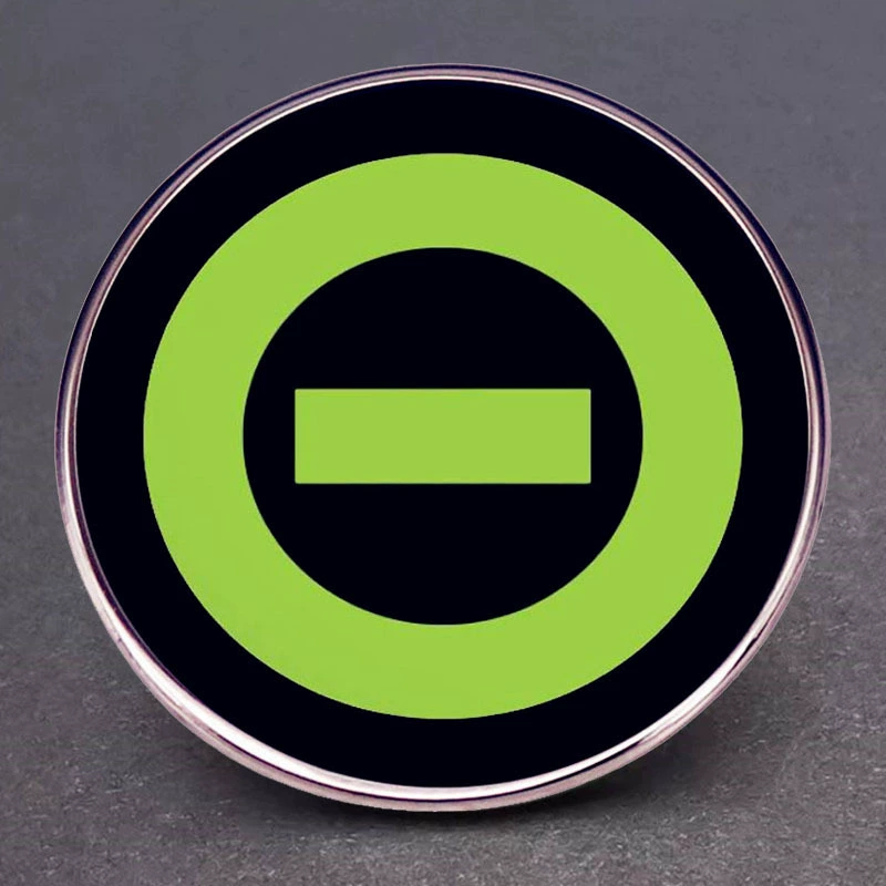 TYPE O Negative O -тип отрицательная брошка-подвеска
