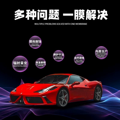 pet crystal bright black and white – Auto Color Change Film