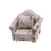 Little floral single -person sofa