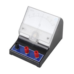 DC voltmeter, ammeter, sensitive galvanometer, volt, ampere, microampere, AVG, physics, electricity, experiment