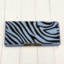 2021春季钱包  新品PU长款零钱包女士动物纹手包3折薄款女士跨境