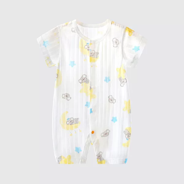 Koala milk bubble short -sleeved hac